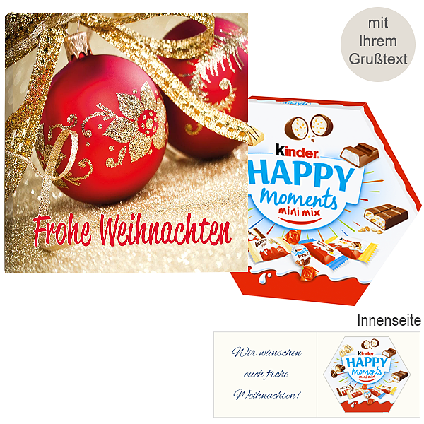 Persönliche Grußkarte mit kinder Happy Moments mini mix: Frohe